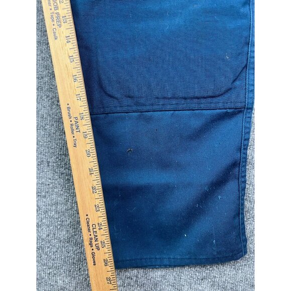 VNTG JD American Workwear Pants Men's 44x28 Blue Carpenter Utility Double Knee - Picture 5 of 8